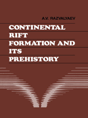 cover image of Continental Rift Formation and its Prehistory